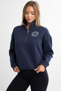 Half Zip Anniversary Sweater