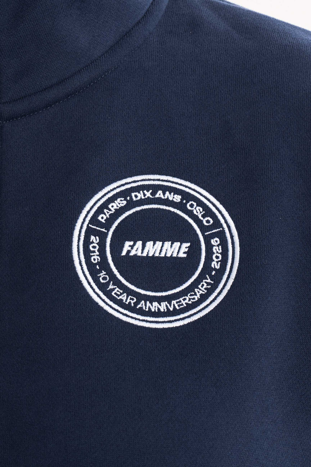 Half Zip Anniversary Sweater