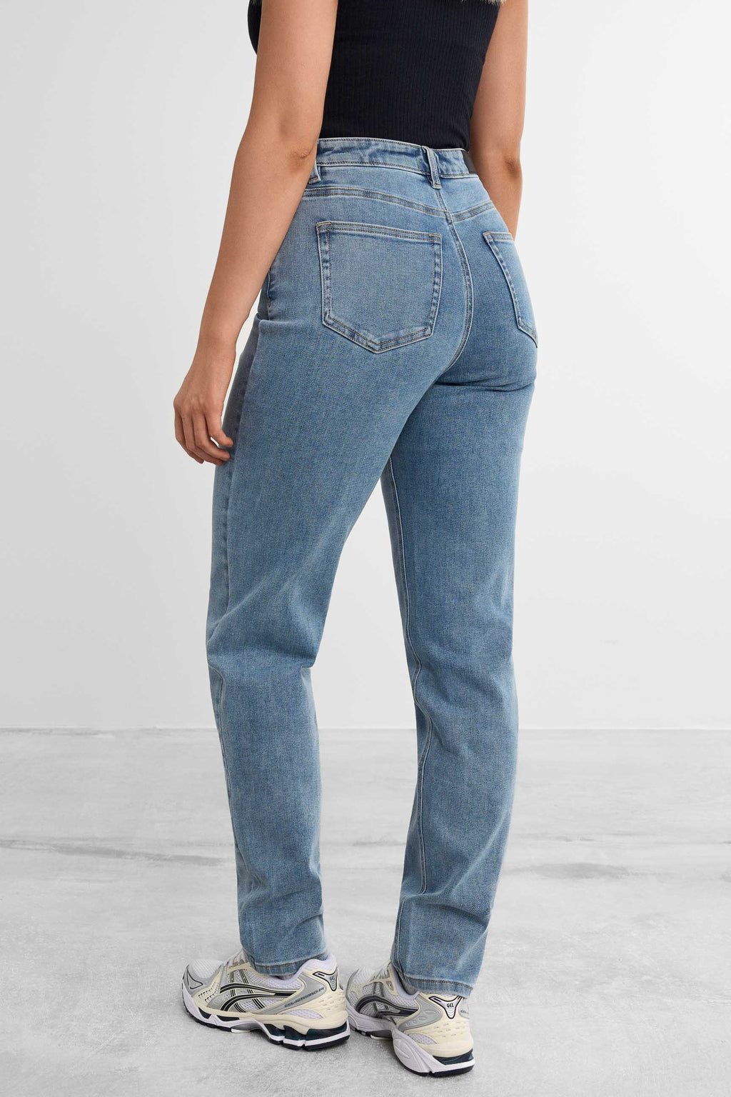 Straight Jeans - for dame - Famme - Jeans