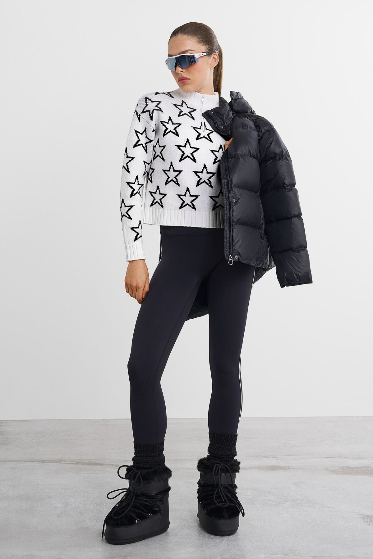 Chunky Knit Star Sweater