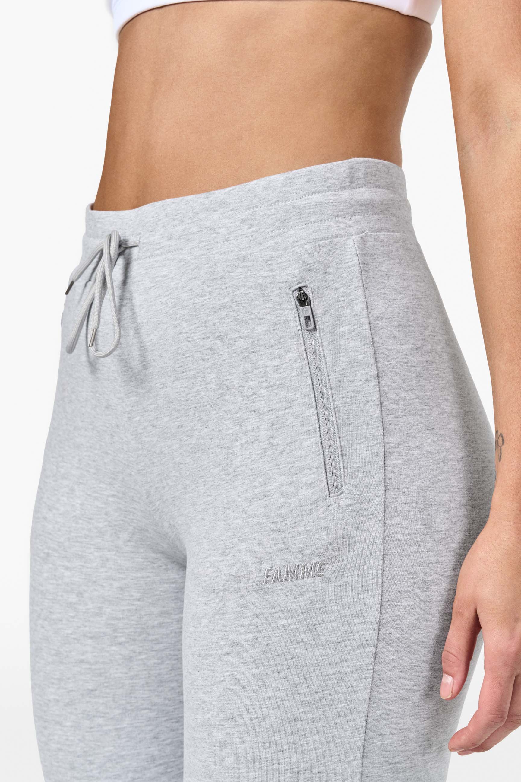 Grey Fit Jogger - for dame - Famme - Jogger