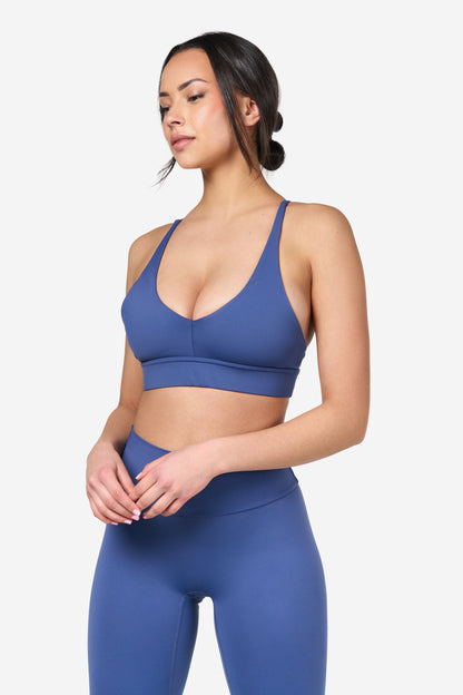 Blue Signature Sports Bra - for dame - Famme - Sports Bra