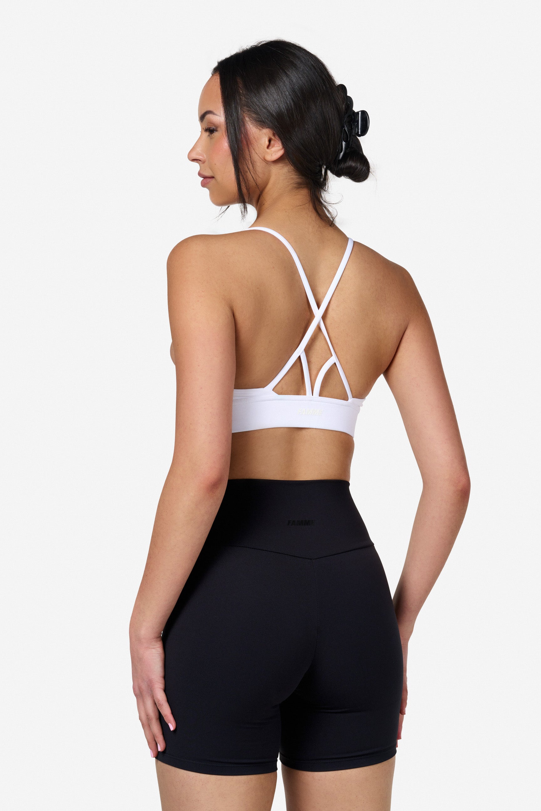 White Signature Sports Bra - for dame - Famme - Sports Bra